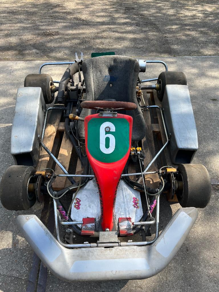 CRG schakel kart zonder motor, Sport en Fitness, Karting, Ophalen, Gebruikt, Kart