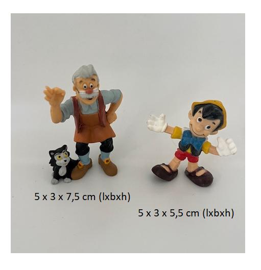 Bullyland - Pinokkio & Gepetto Speelset - Taarttoppers NIEUW, Verzamelen, Ophalen of Verzenden, Nieuw