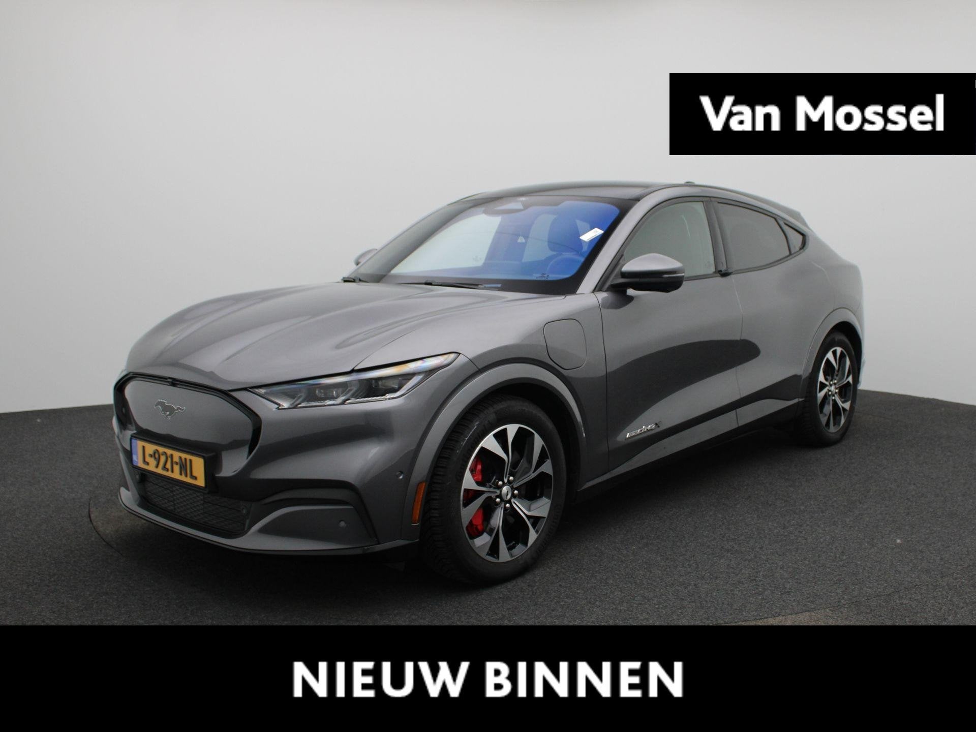 Ford Mustang Mach-E Extended First Edition AWD 98 kWh Afneem, Auto's, Ford, Bedrijf, Te koop, Mustang, 360° camera, 4x4, ABS, Adaptieve lichten