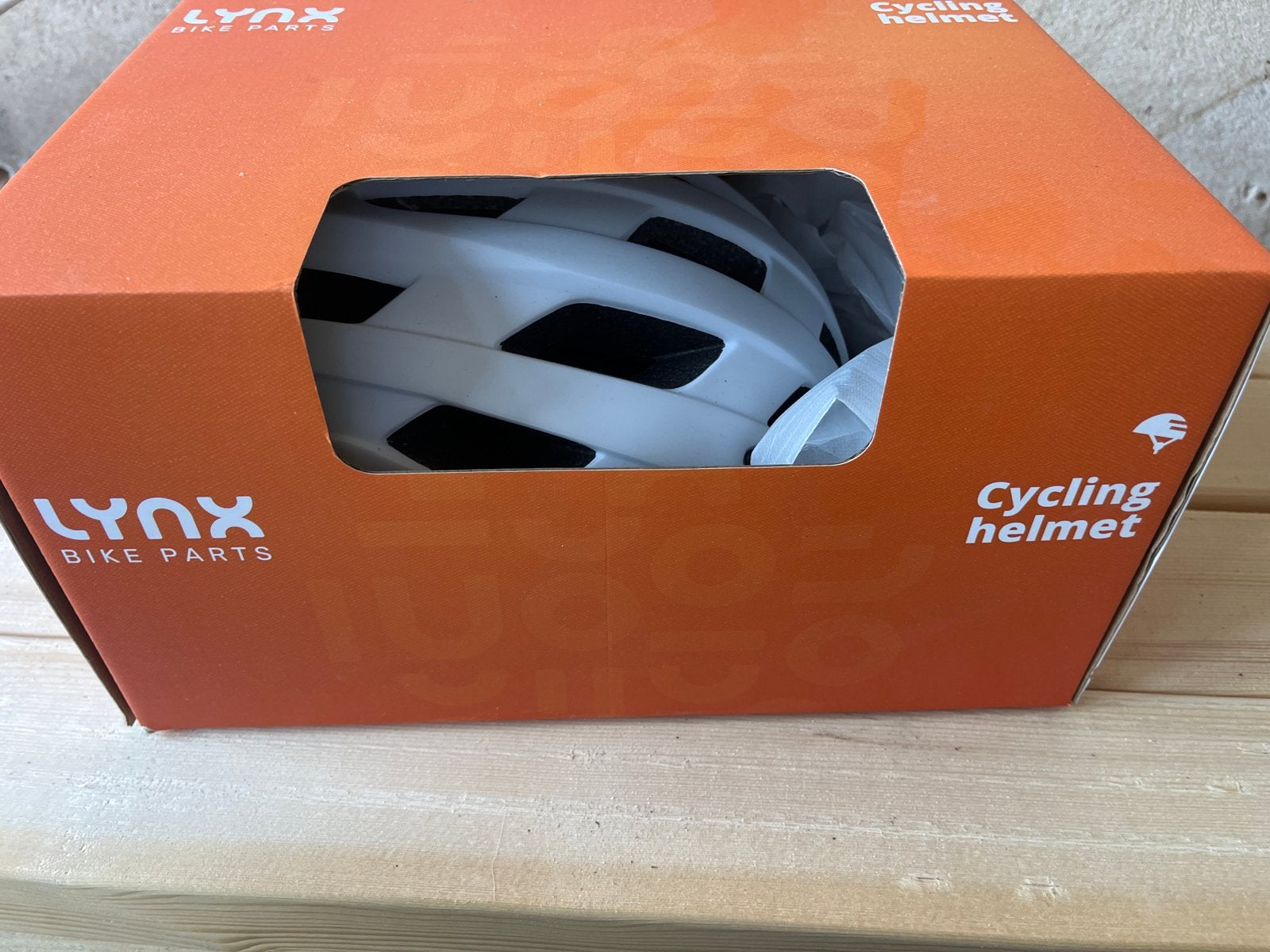 Lynx Cycling Helmet All-Road Wit (Maat S/M), Ophalen of Verzenden, Nieuw, S, Heer of Dame