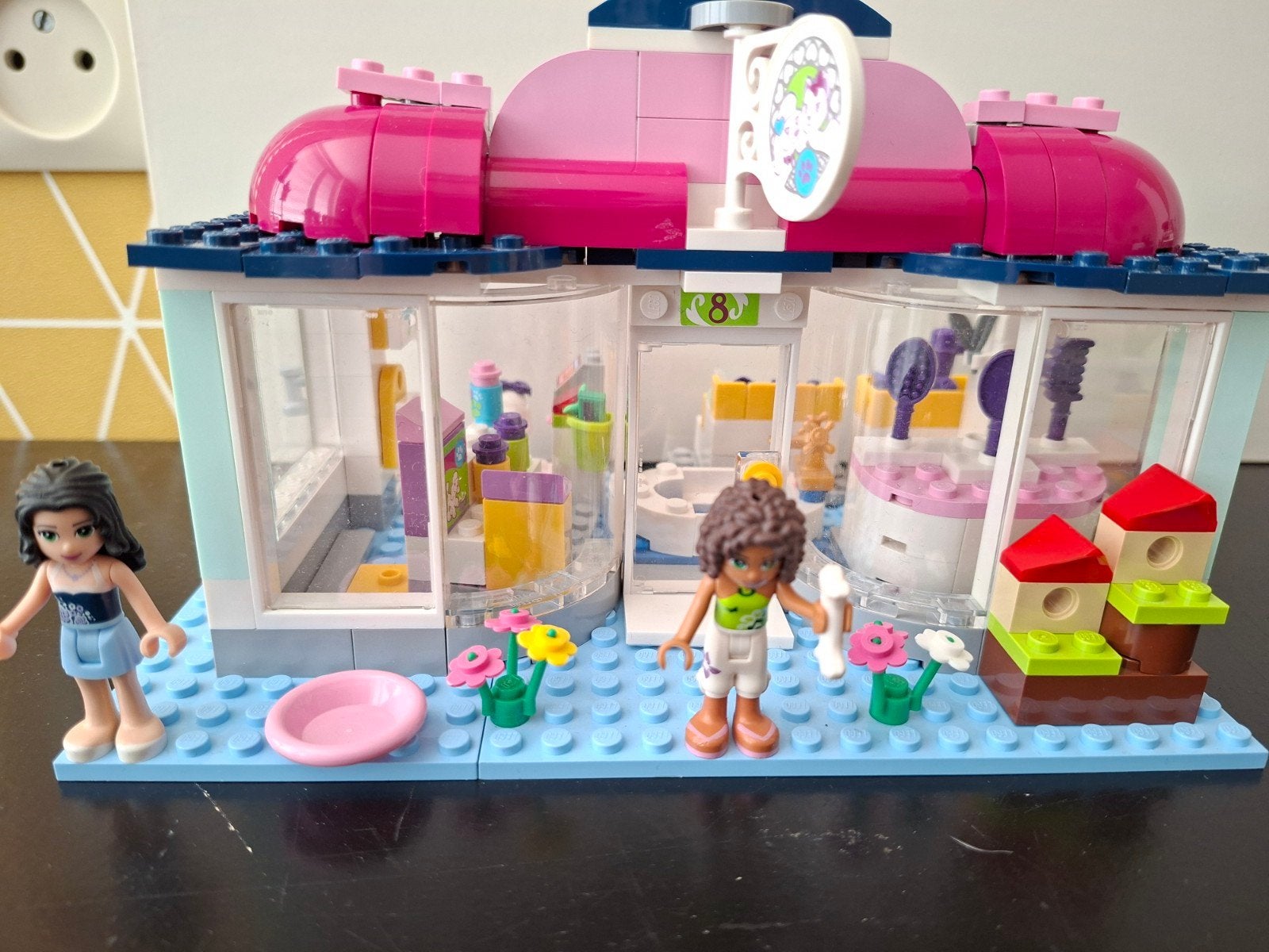 lego friends 41007 honden salon, Ophalen of Verzenden, Zo goed als nieuw