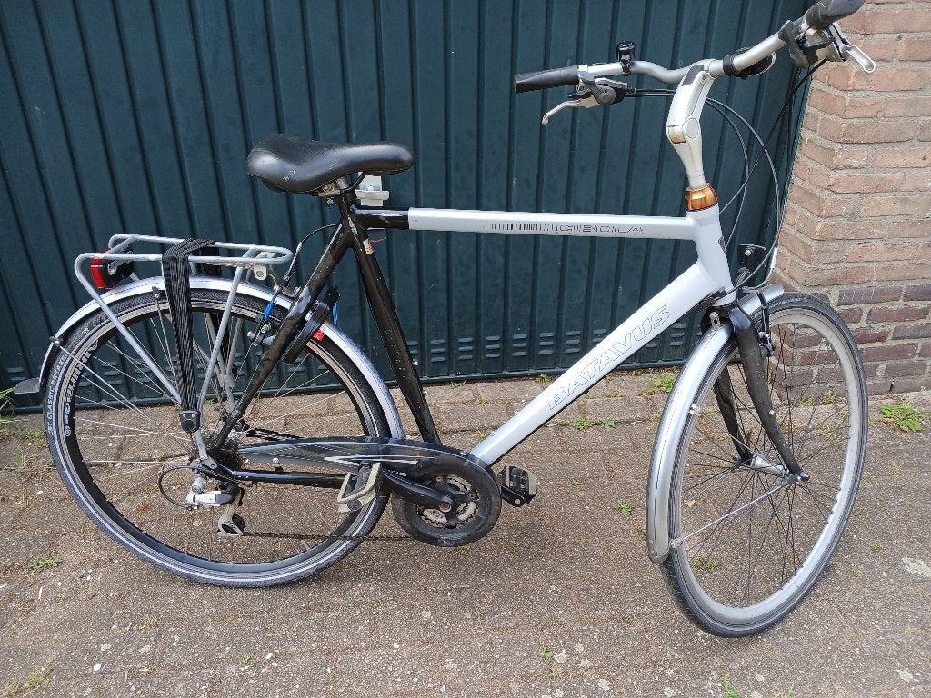 Batavus CIBOLA licht gewicht herenfiets,, Ophalen, Gebruikt, Velgrem, Versnellingen