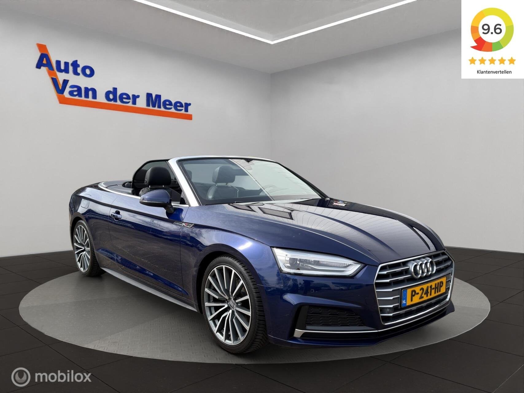 Audi A5 Cabriolet 2.0 TFSI MHEV Design Pro Line Plus/ S-line, Auto's, Voorwielaandrijving, Stof, Gebruikt, Euro 6