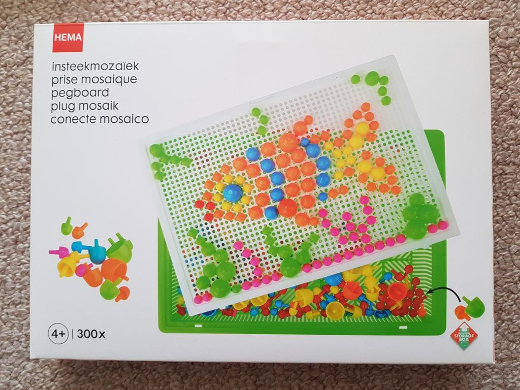 Insteek mozaïek, als nieuw met doos, Hobby en Vrije tijd, Ophalen, Zo goed als nieuw