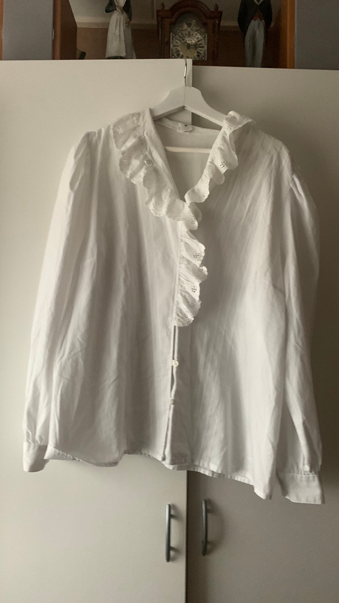 Witte blouse, Kleding | Dames, Ophalen of Verzenden, Zo goed als nieuw