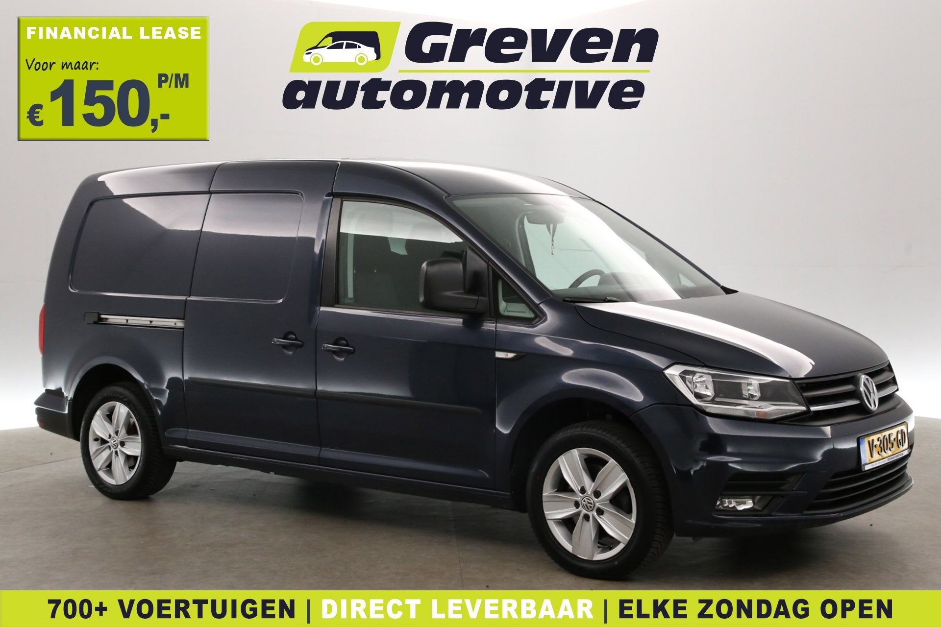 Volkswagen Caddy Maxi 2.0 TDI L2 102PK | Automaat | Clima |, Auto's, Stof, Gebruikt, Euro 6, 4 cilinders