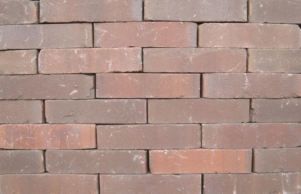 Aktie gebakken Waaltjes / Waalformaat Donkerbruin genuanceer, Tuin en Terras, Ophalen of Verzenden, Nieuw, Keramiek, Terrastegels
