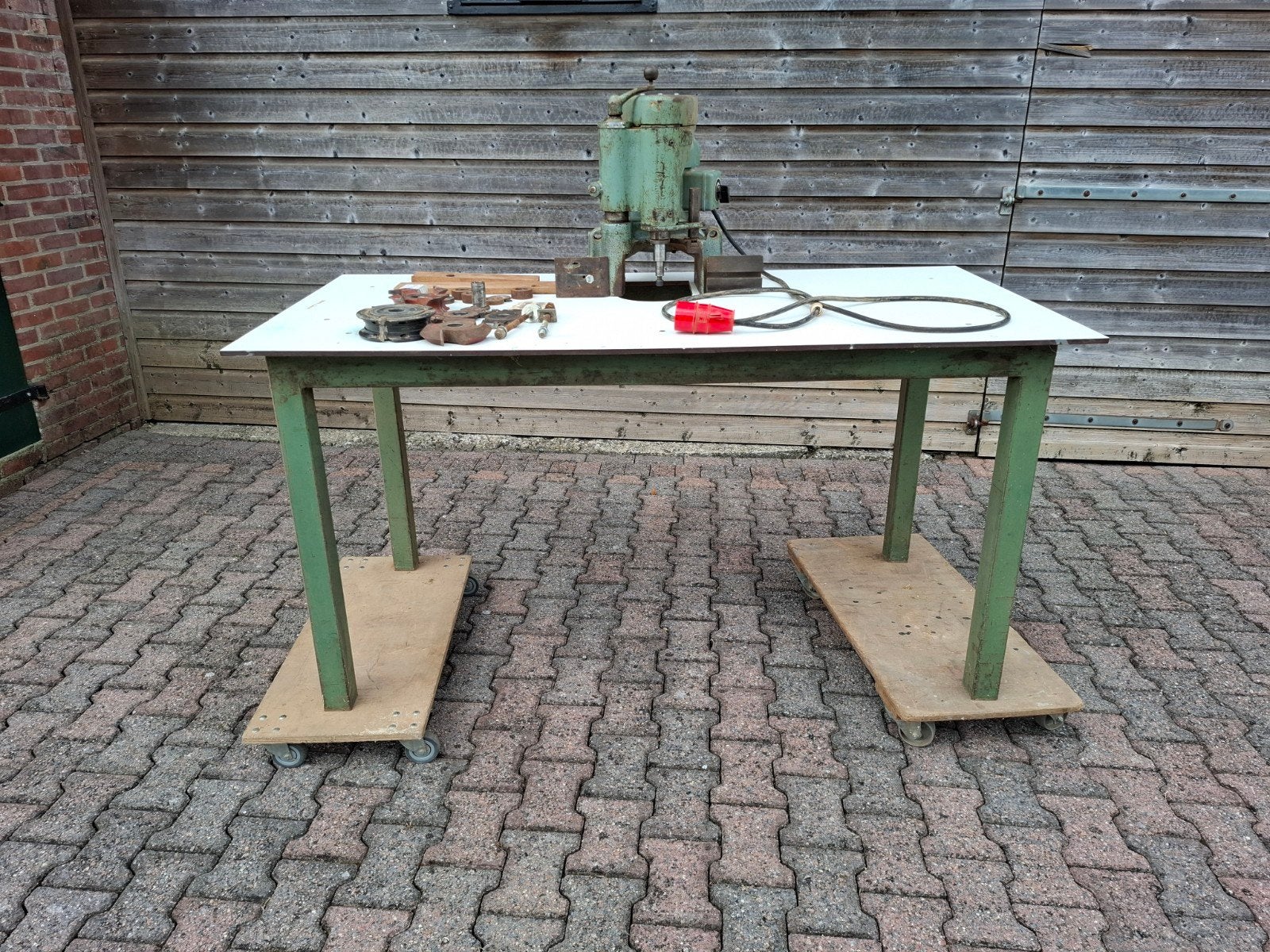 Holz-Her spindel freesmachine + tafel & frezenset, Ophalen, Gebruikt, Elektrisch, Overige soorten
