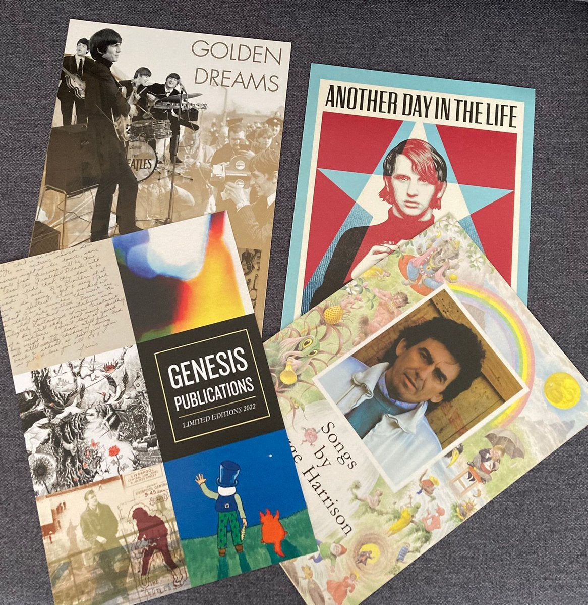 The Beatles- brochures uitgeverij Genesis (4 st ), Ophalen of Verzenden, Zo goed als nieuw, Boek, Tijdschrift of Artikel