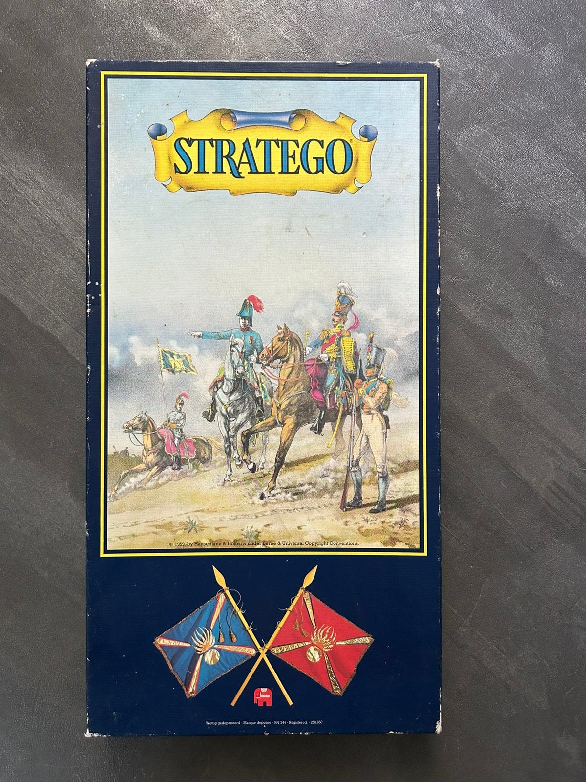 Vintage Stratego ( Jumbo ), Hobby en Vrije tijd, Ophalen of Verzenden, Zo goed als nieuw