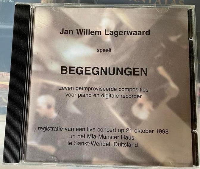 Jan Willem Lagerwaard - BEGEGNUNGEN (CD), Ophalen of Verzenden, Modernisme tot heden, Gebruikt, Overige typen