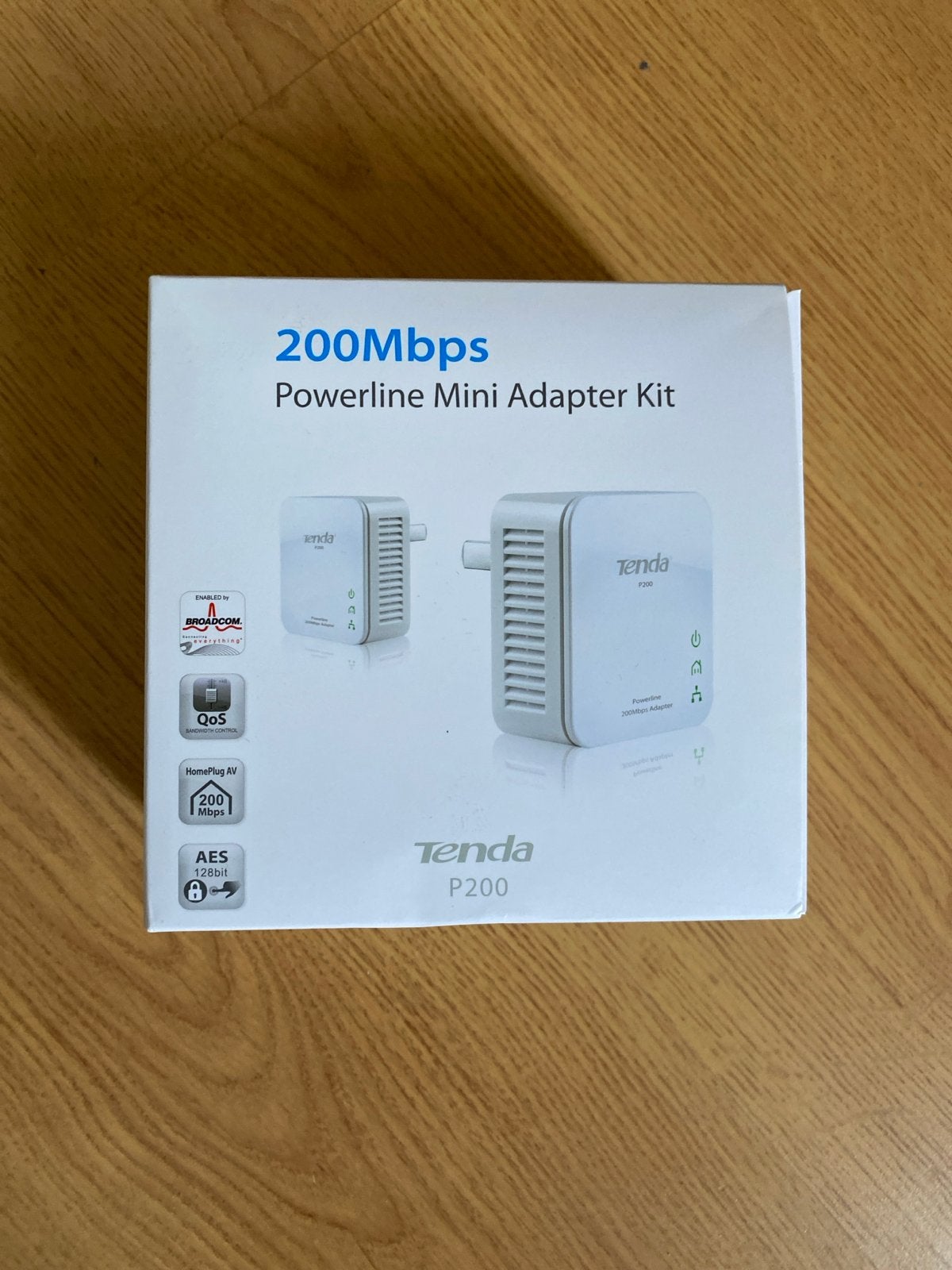 Tenda P200 200Mbps Powerline Mini Adapter Kit - Zo goed als, Computers en Software, Powerlines, Ophalen, Zo goed als nieuw