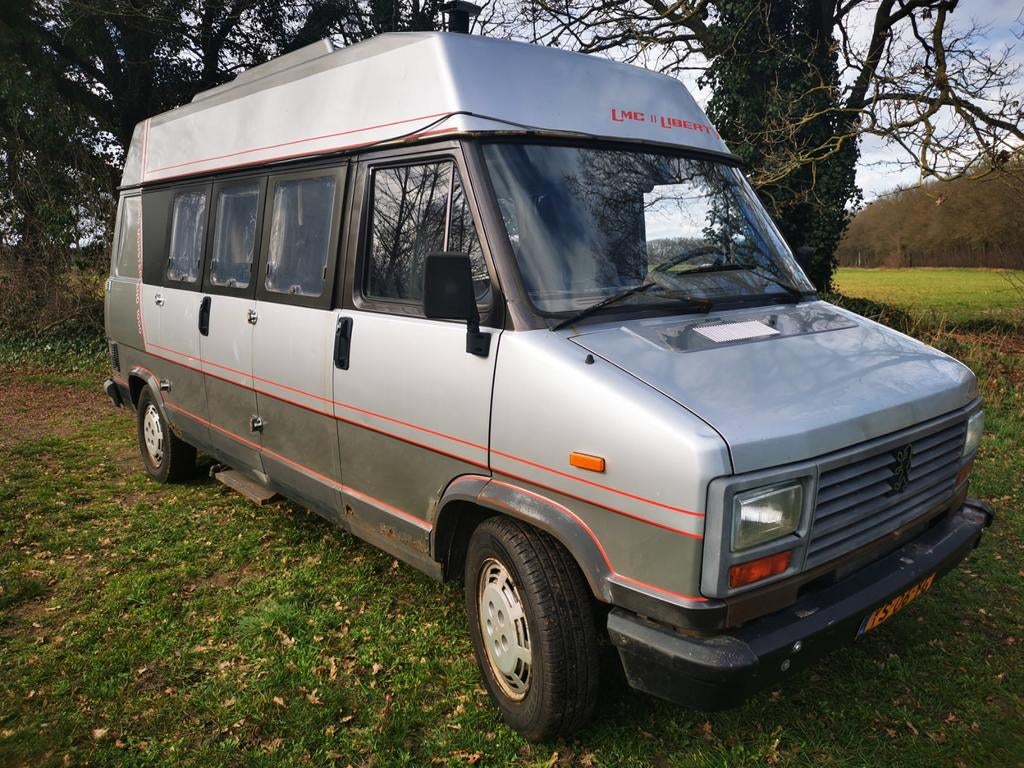 Peugeot J5 camper – LMC Liberty (1990) -, Caravans en Kamperen, Campers, Tot en met 2, Particulier, Half-integraal, LMC
