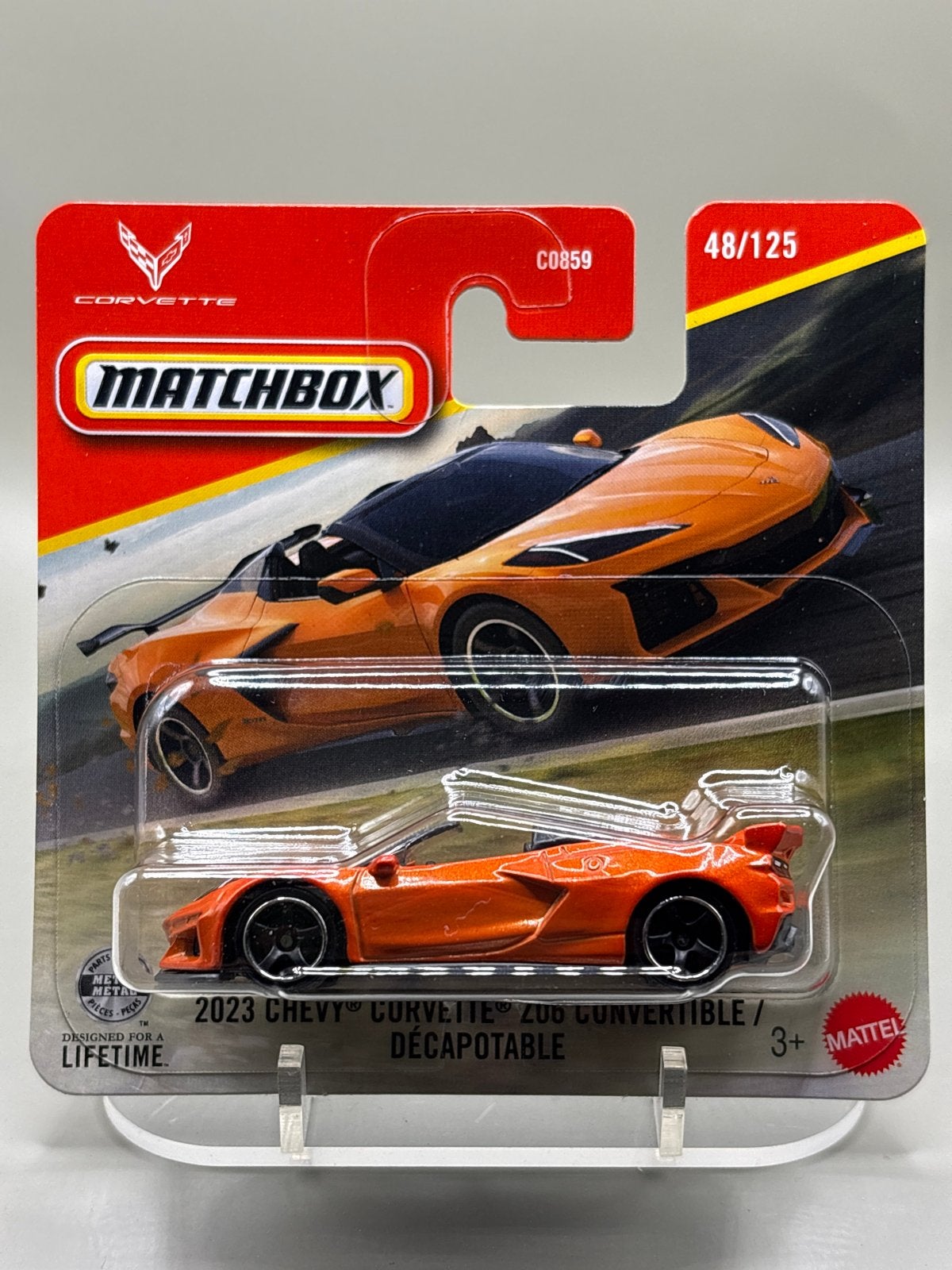 Matchbox 2023 Chevy Corvette Z06 Convertible (Oranje)