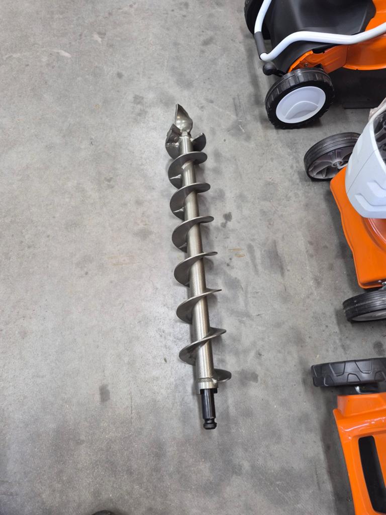 Grondboor 12 cm nieuw, Ophalen, Nieuw, Benzine, Stihl