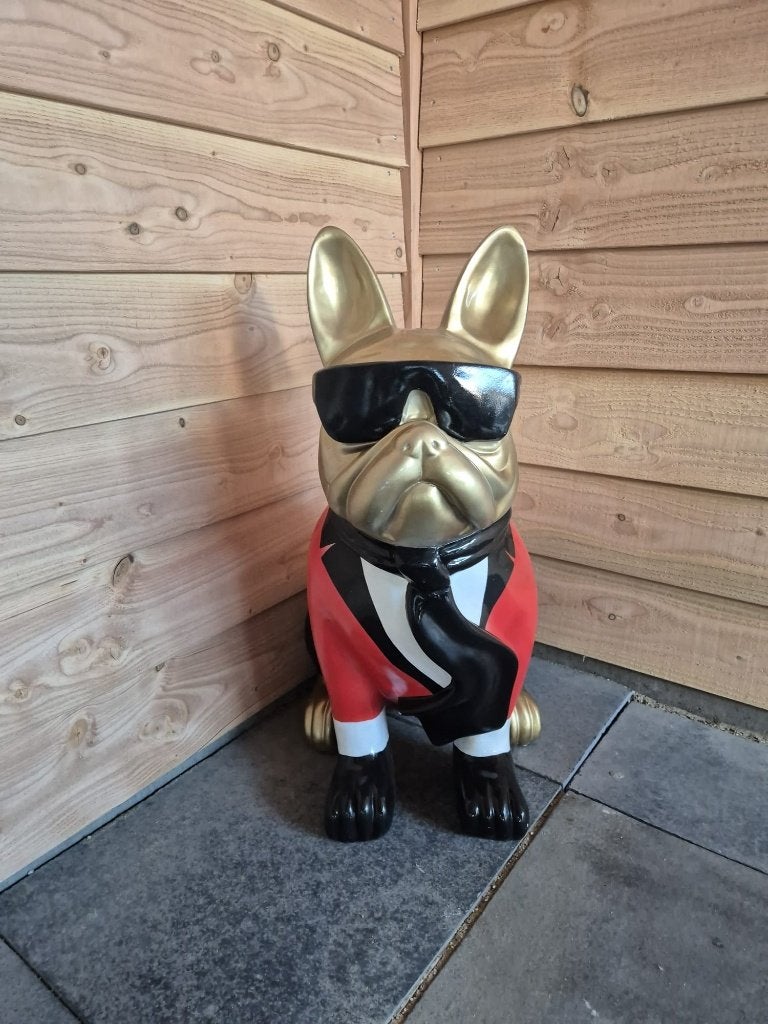 Hond kunst, Ophalen of Verzenden, Beeld, Rood, Overige onderwerpen