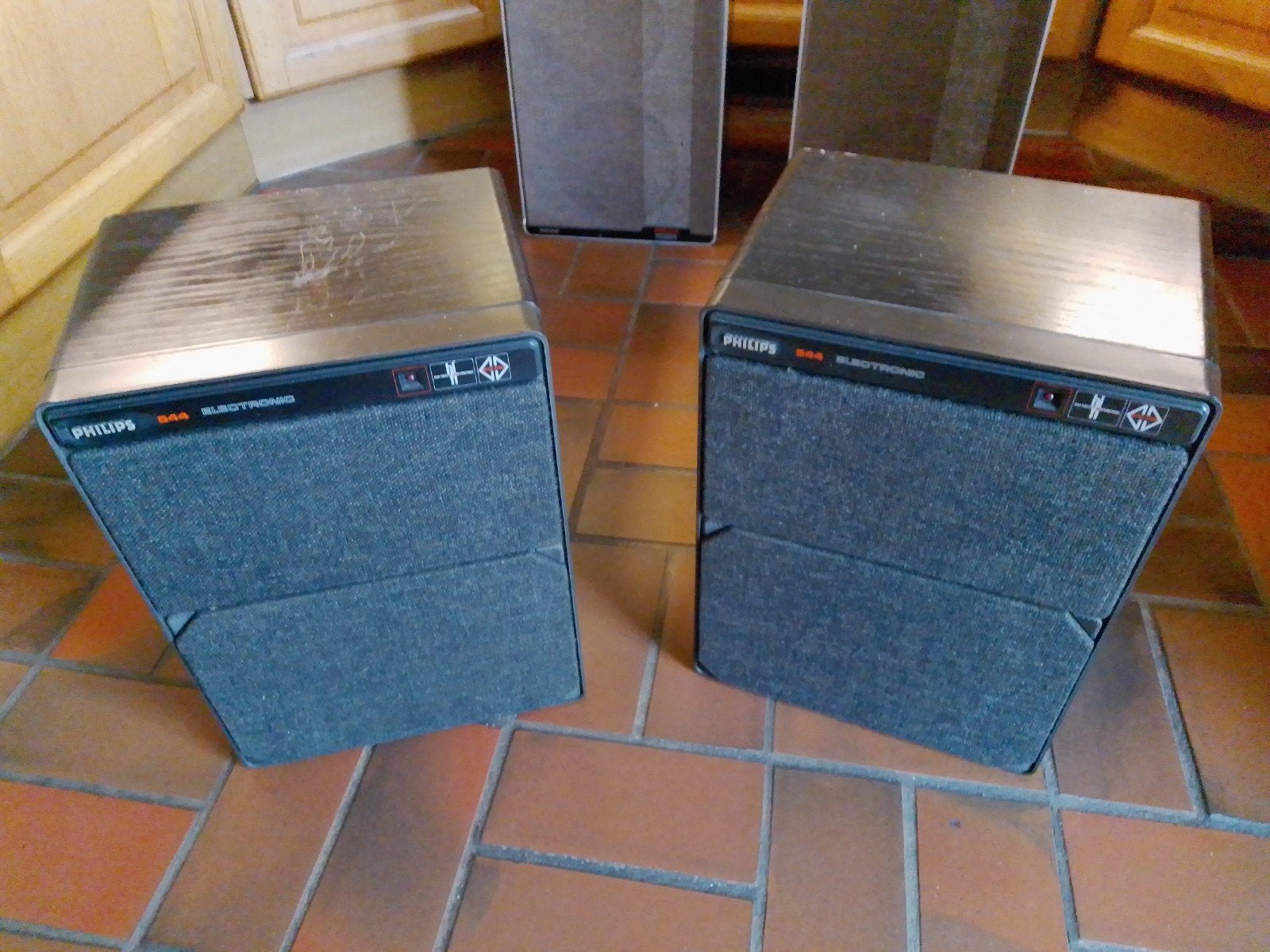 Philips 544 mfb luidsprekers, Ophalen