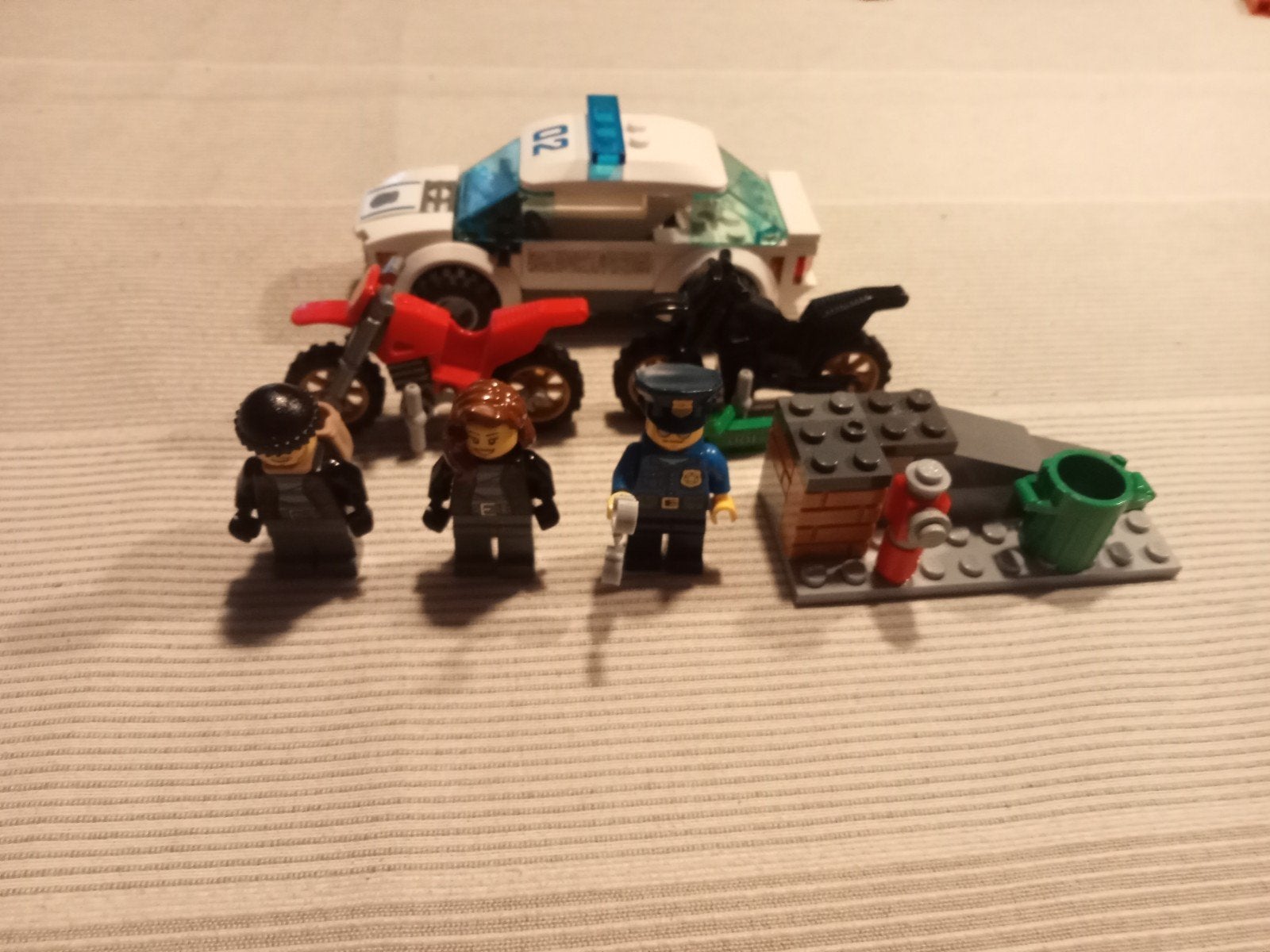 LEGO POLITIE INCLUSIEF BOUWTEKENING, Ophalen of Verzenden