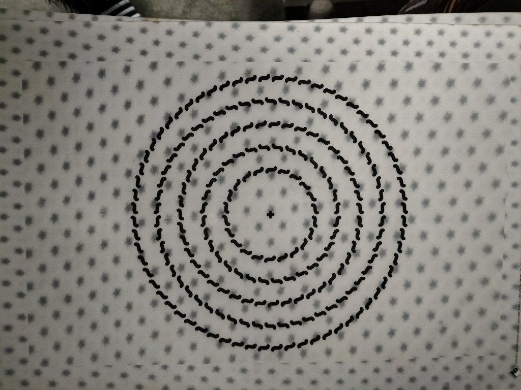 4 placemats (zgan), Ophalen of Verzenden, Zo goed als nieuw, Placemat