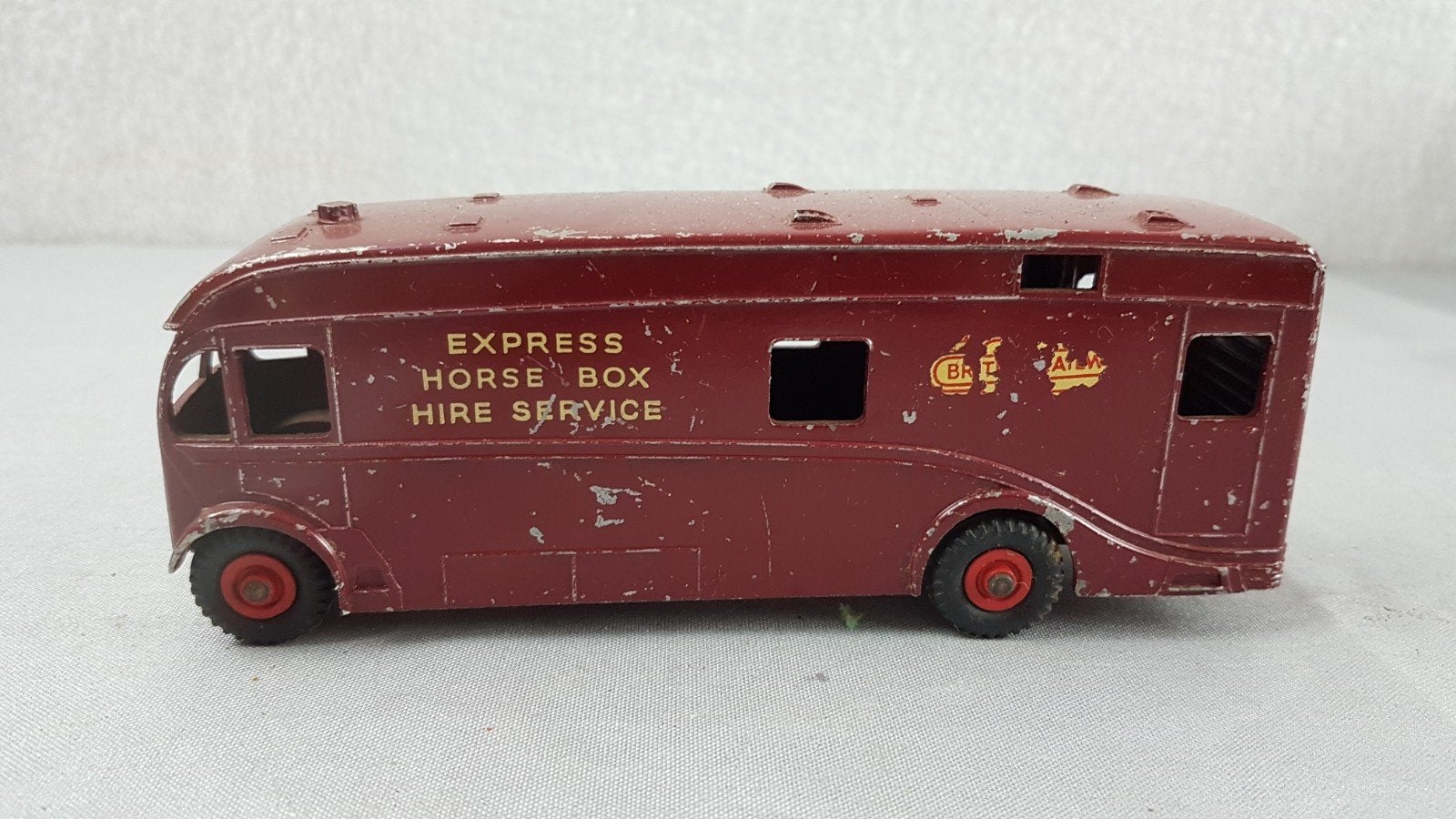 Dinky Supertoys British Railways Express Horse Box, Ophalen of Verzenden, Gebruikt, Bus of Vrachtwagen