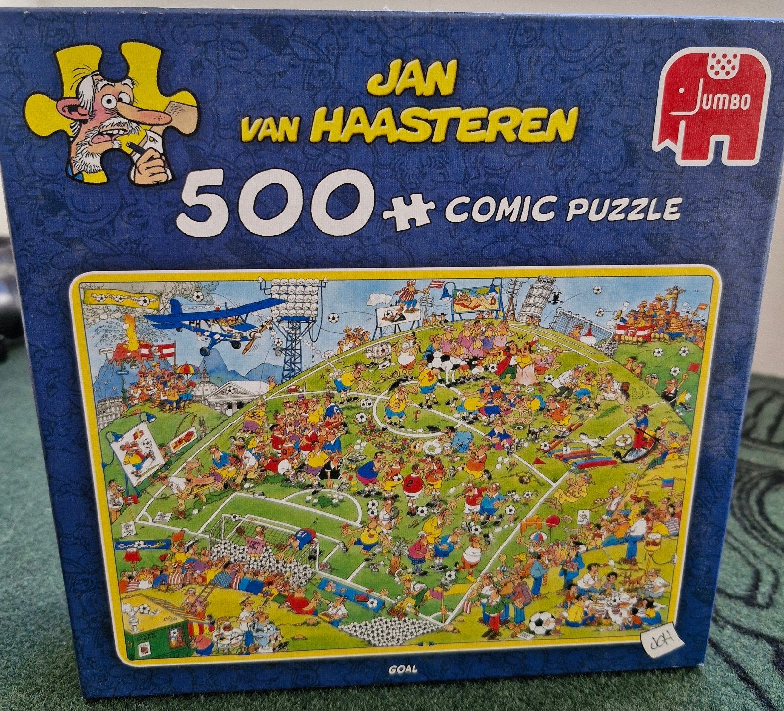 legpuzzel jan van haasteren 500 stukjes compleet., Ophalen of Verzenden, 500 t/m 1500 stukjes, Zo goed als nieuw