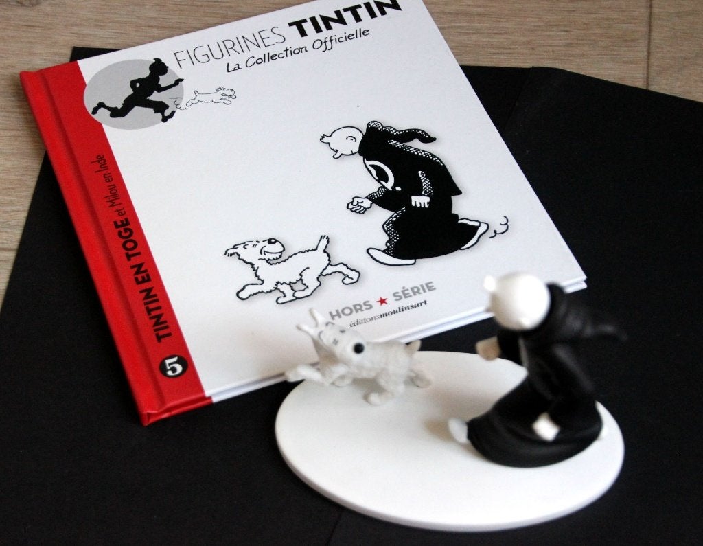 Kuifje figurine Tintin hors série n 5 Sigaren farao Hergé, Verzenden, Kuifje, Zo goed als nieuw, Beeldje of Figuurtje