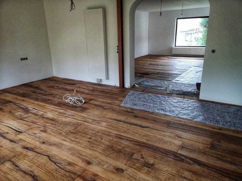 RESTPARTIJ; 147 M2 EIKEN MULTI XXL , GEBORSTELD EN GEOLIED, Ophalen, Nieuw, 75 m² of meer, Parket