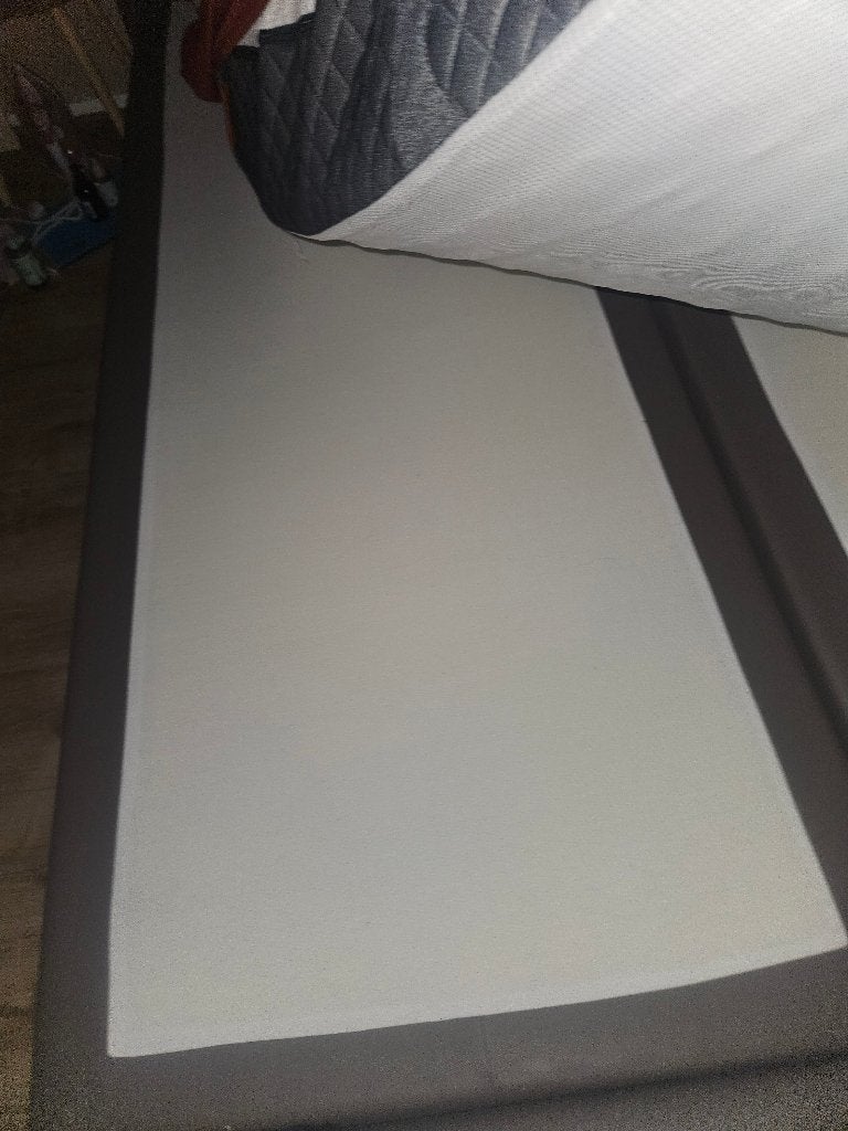 Boxspring, Ophalen, Overige materialen, Gebruikt, Bruin