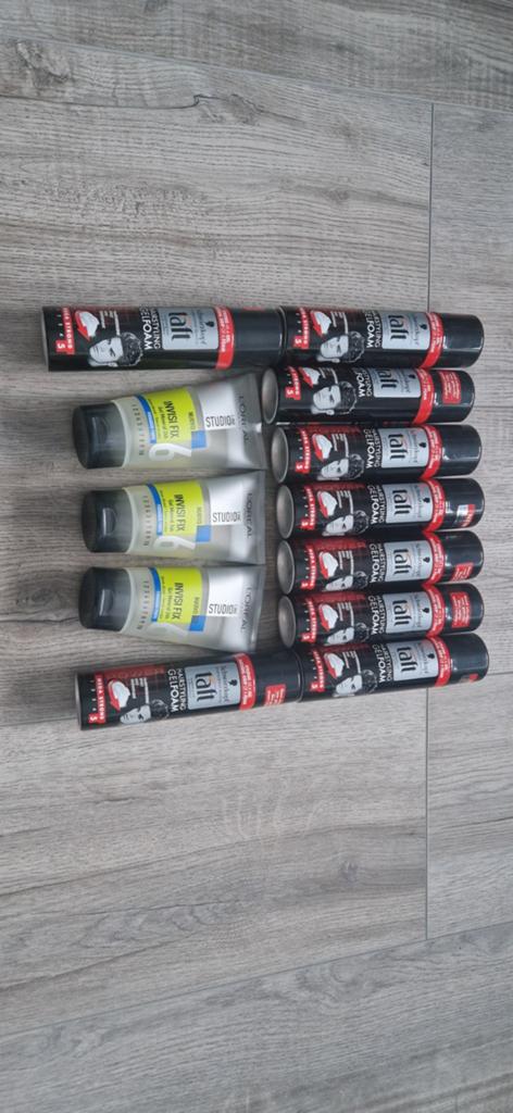 Taft Gel en Foam - Nieuw - Tegen elk aannemelijk bod, Ophalen of Verzenden, Nieuw, Gel, Wax, Haarlak of Mousse