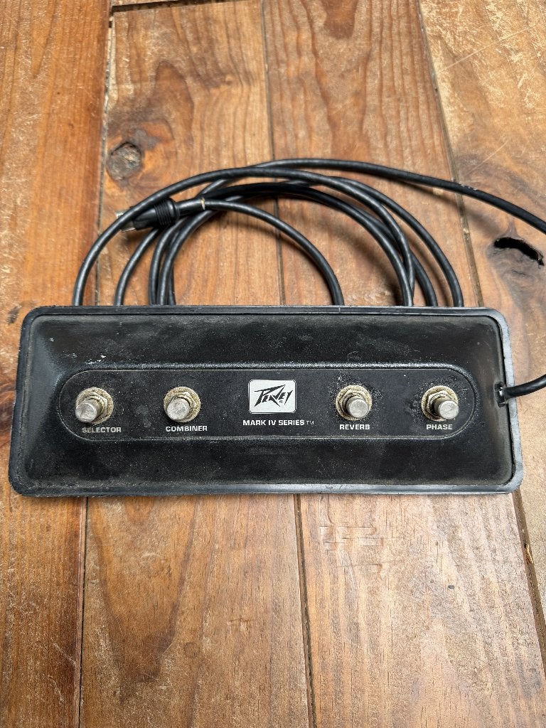 Vintage Peavey Mark IV Footswitch, Ophalen of Verzenden, Gebruikt, Multi-effect