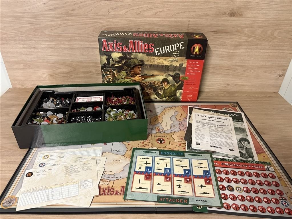 Axis en Allies europe Avalon hill [3352]