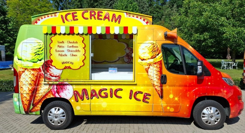 Prachtige ijswagen, Zakelijke goederen, Horeca | Food, Ophalen, IJs