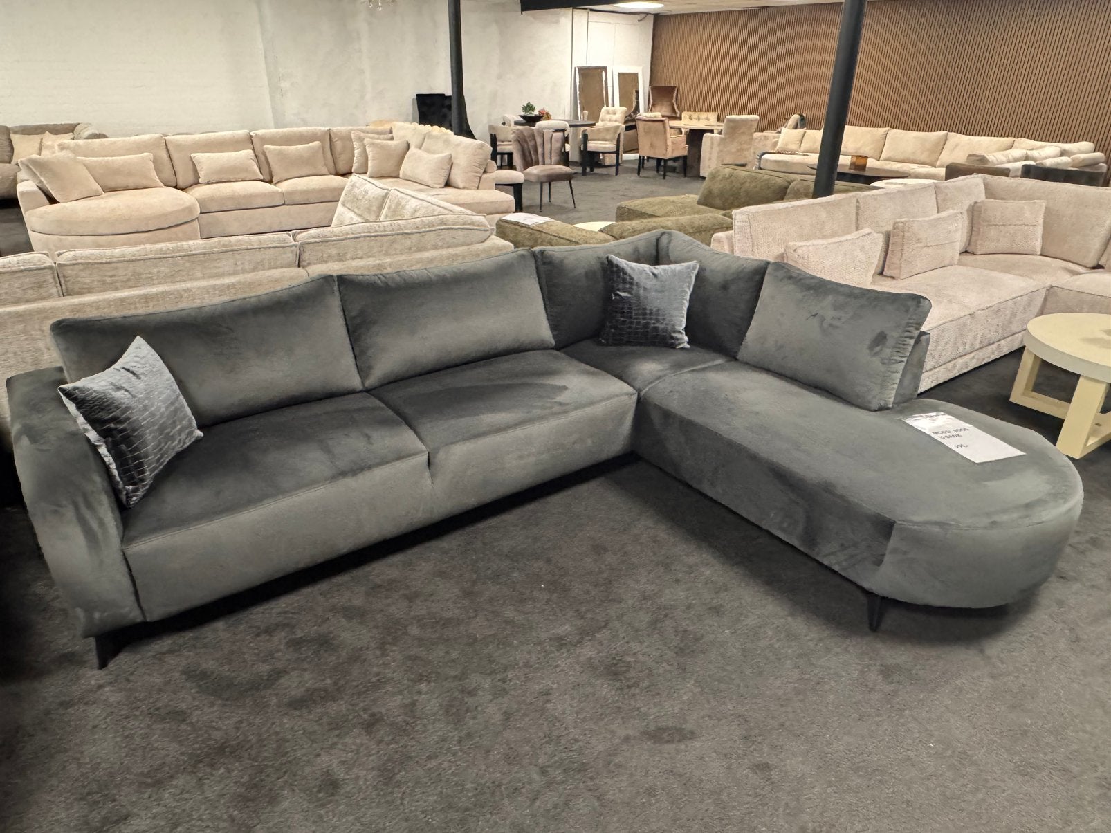 Hoekbank / U-bank / Loungebank | Direct Leverbaar | Actie, Huis en Inrichting, Ophalen of Verzenden, Nieuw, Stof, Modern, blokken, japandi, eric kuster