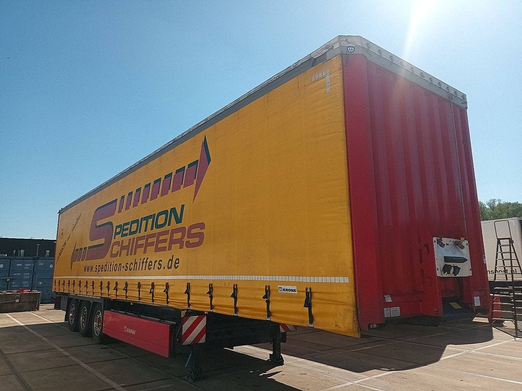 KRONE SD 2x lift axle extend., Overige kleuren, Bedrijf, Aanhangers en Opleggers, Te koop