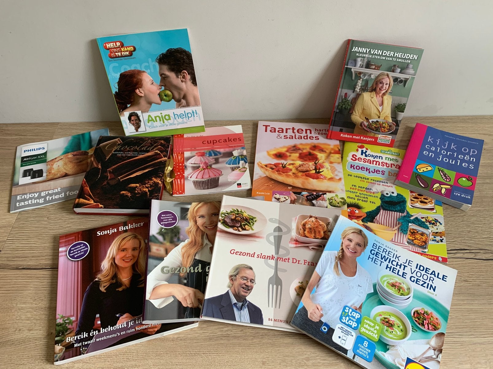 12 kook-dieetboeken als nieuw, Ophalen of Verzenden, Zo goed als nieuw