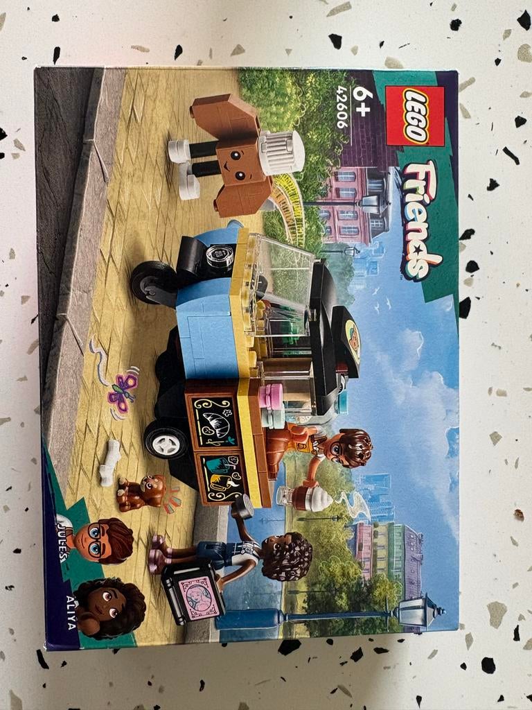 LEGO Friends 42606 Mobiele Bakfiets Café - Nieuw in doos, Lego, Nieuw, Friends, Ophalen of Verzenden