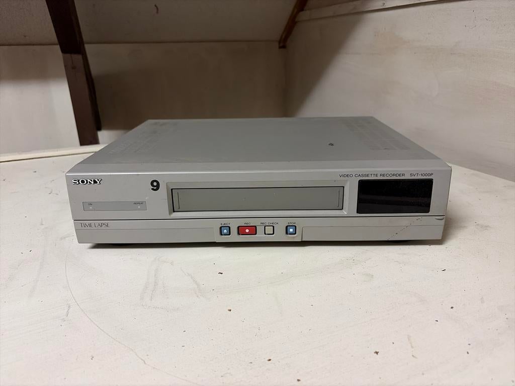 Sony Video Cassette Recorder SVT-1000P, Ophalen of Verzenden, Gebruikt, Overige typen