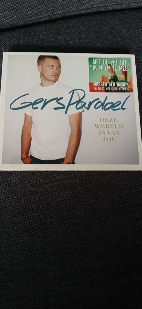 Gers Pardoel - Deze Wereld Is Van Jou CD, Ophalen of Verzenden, Zo goed als nieuw, Pop