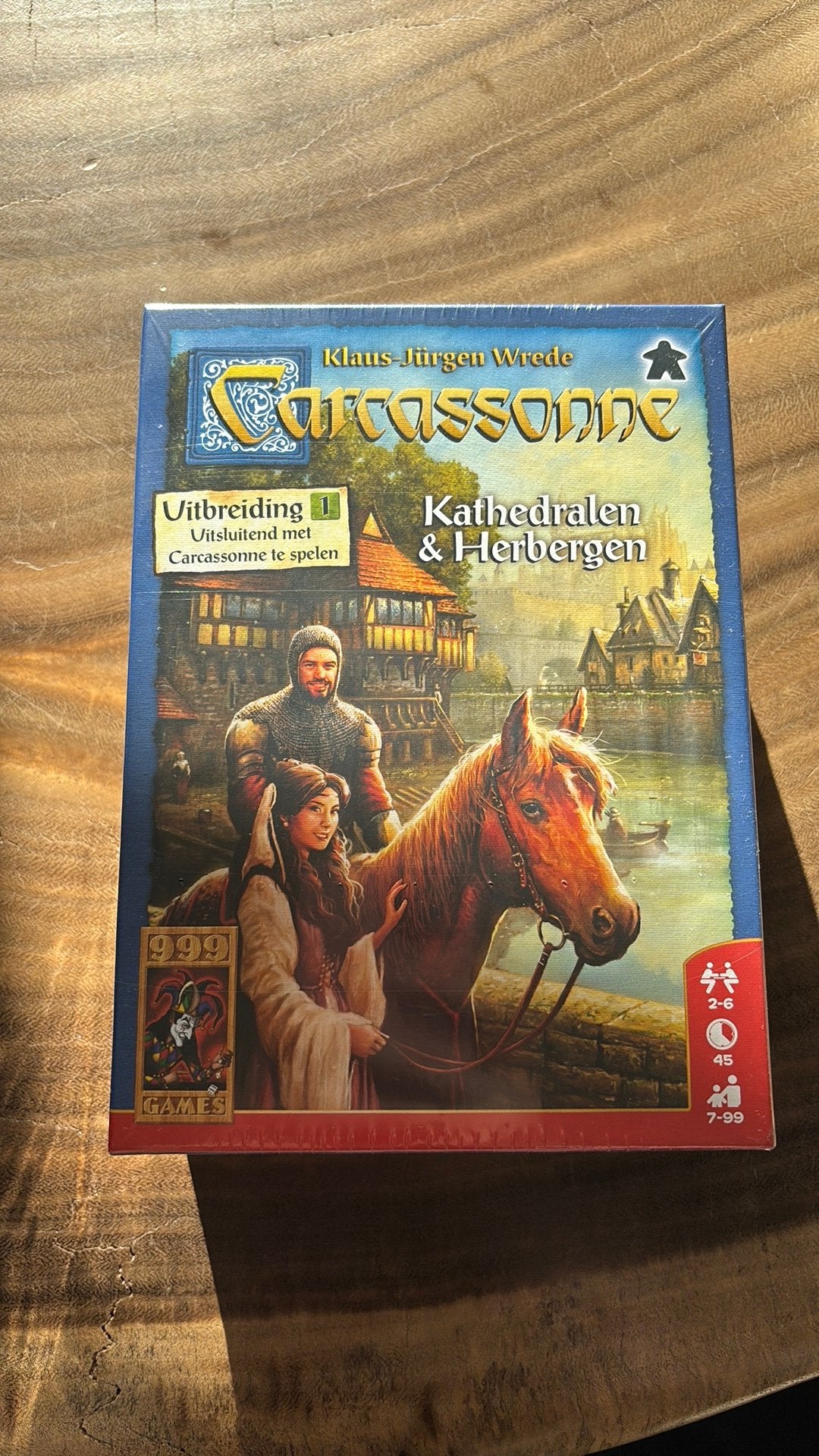 Carcasonne Kathedralen & Herbergen - uitbreiding 1 (nieuw), Vijf spelers of meer, Ophalen of Verzenden, Nieuw