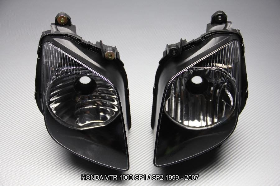Koplamp Voorlicht AVDB voor HONDA VTR 1000 SP1 / SP2 1999 07, Motoren, Verzenden, Nieuw