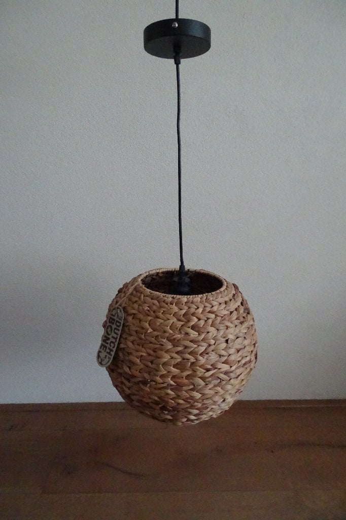 NIEUW Dutch Bone hanglamp, Natuurlijk materiaal, Nieuw, Natuurlijk, E27 (groot)