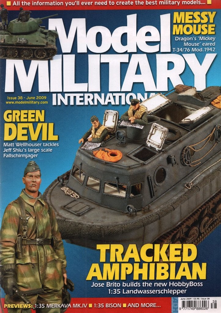 Model Military international magazine No 38, Ophalen of Verzenden, 1:32 tot 1:50, Auto, Overige merken
