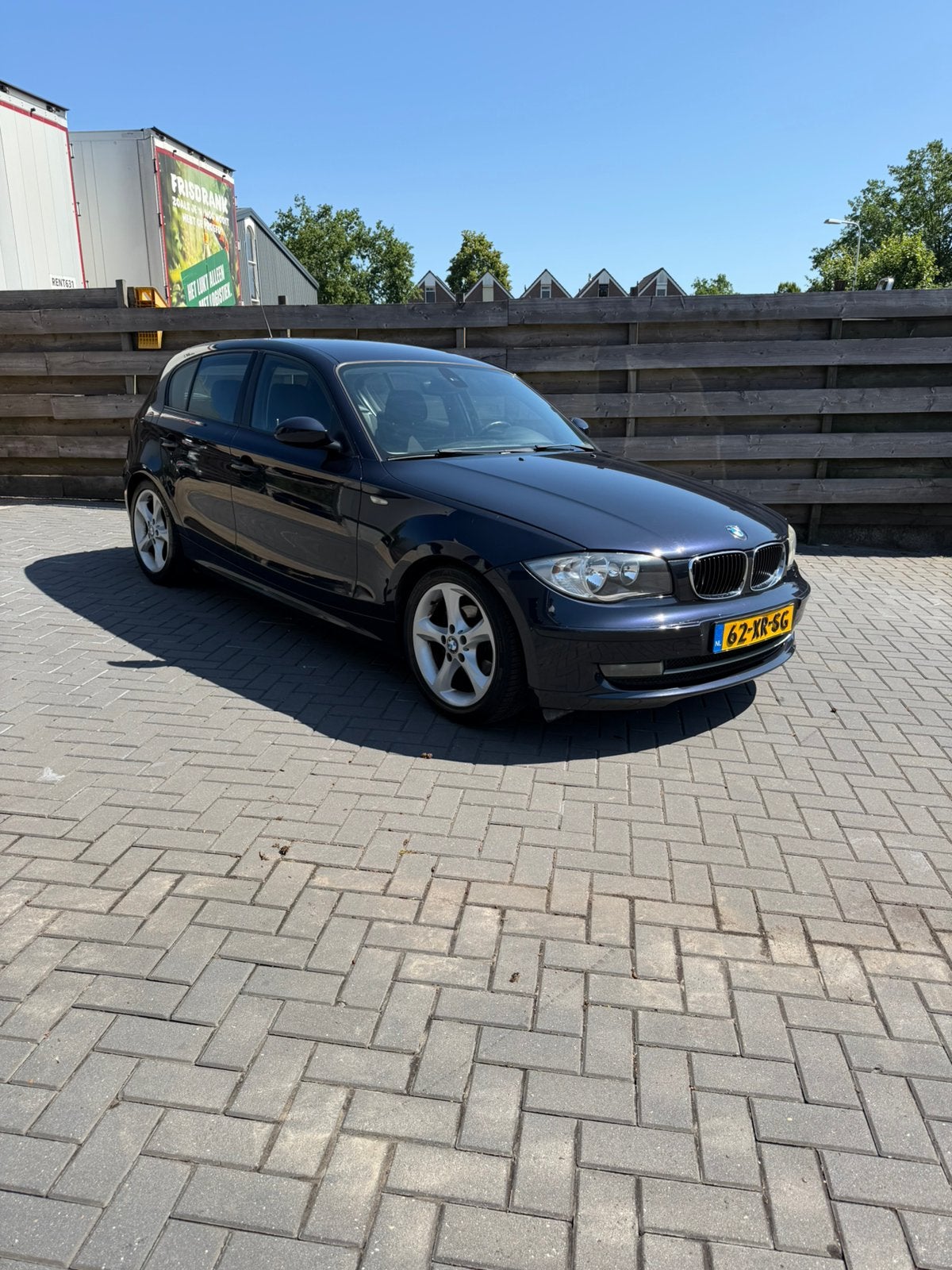 INRUILKOOPJE! | BMW 1-Serie | 116i | 2007 | Airco | 5 drs |, Auto's, Zwart, Origineel Nederlands, Handgeschakeld, 115 pk