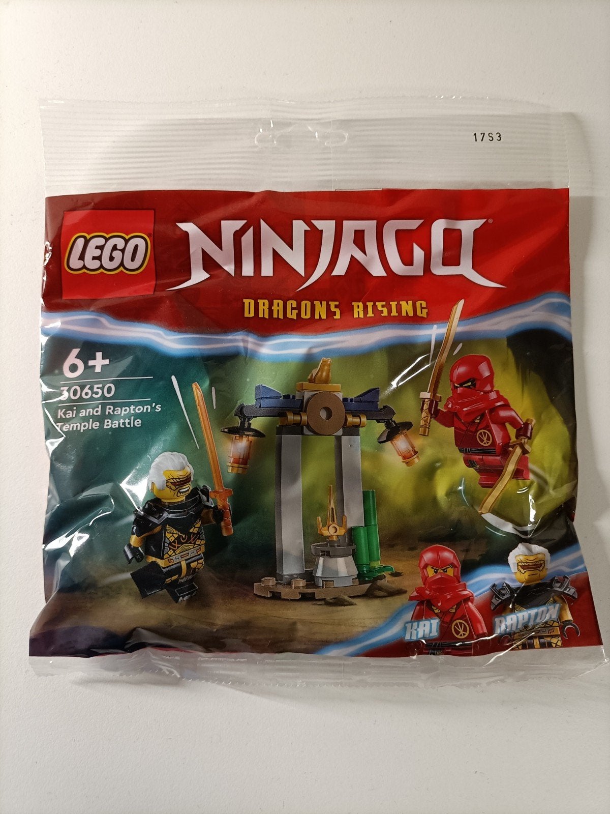 LEGO Ninjago 30650 Kai and Rapton's Temple Battle Nieuw, Lego, Nieuw, Ophalen of Verzenden, Ongeopend/sealed