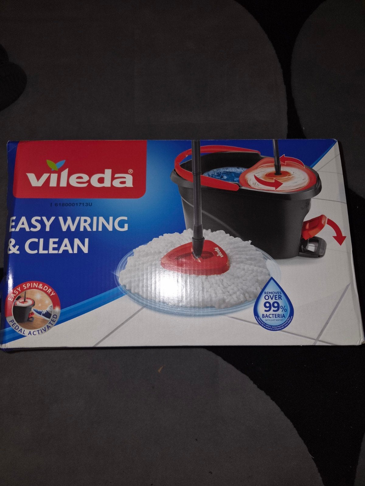Vileda Easy Wring & Clean Dweilsysteem, Ophalen, Dweilemmer, -bak, of -wagen