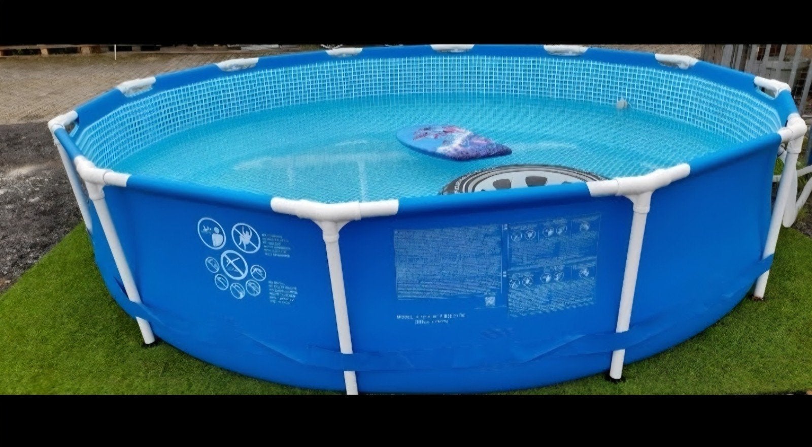 Intex zwembad 366x76cm, Minder dan 80 cm, Rond, Ophalen of Verzenden, Zo goed als nieuw