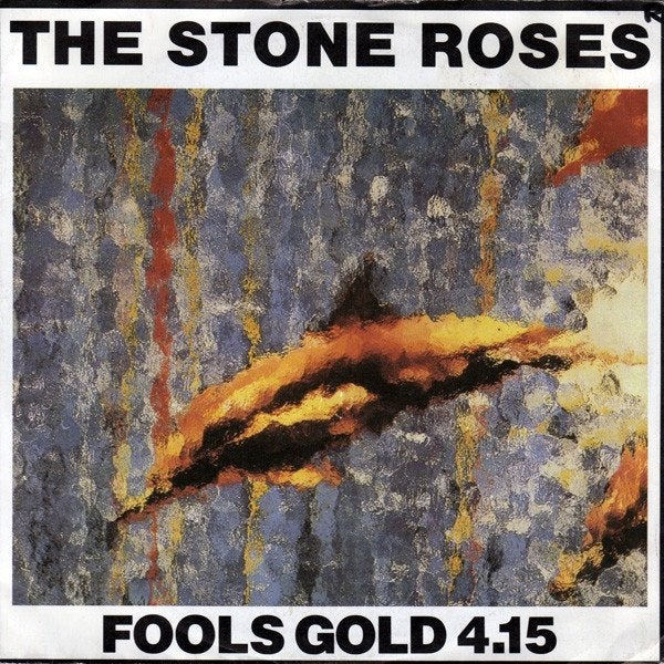 The Stone Roses – Fools Gold 4.15 1989 Indie rock 7" Single, Gebruikt, Originele persing, 7 inch, Ophalen of Verzenden