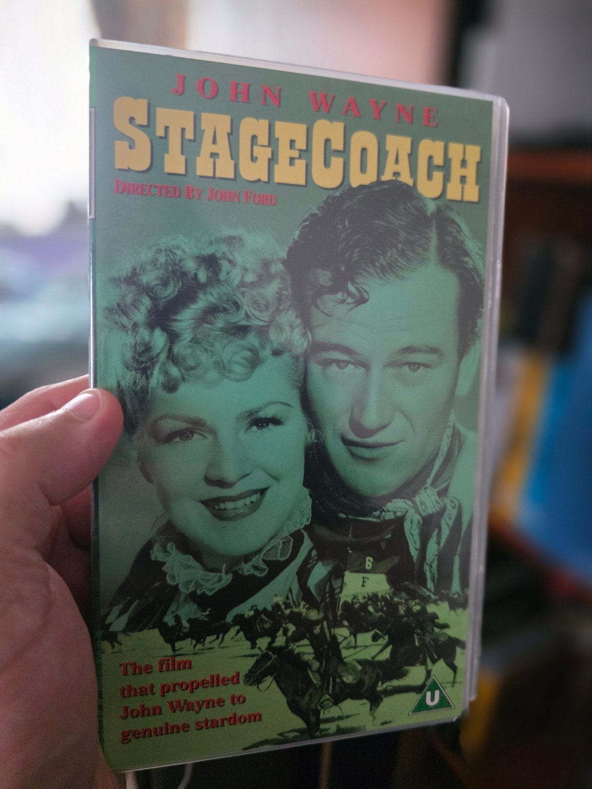 John Wayne - Stagecoach VHS (U.K. Import), Ophalen of Verzenden