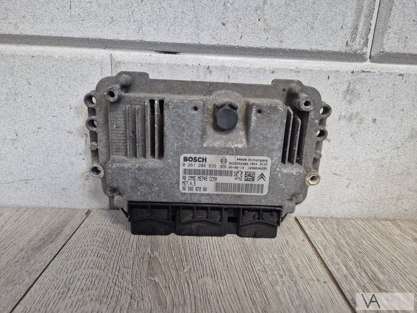 Peugeot 206 2001 - 2005 ecu motorcomputer 1.6 NFU 9658287280, Gebruikt, -, -, Ophalen of Verzenden