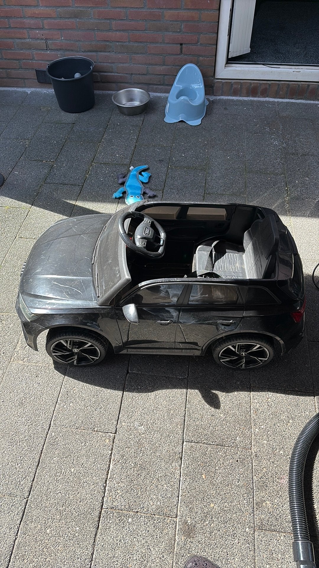 Rs6 kinder electrische auto met afstandsbediening, Ophalen, Zo goed als nieuw